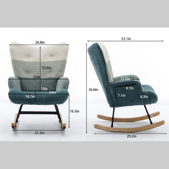 Modern patchwork chairs