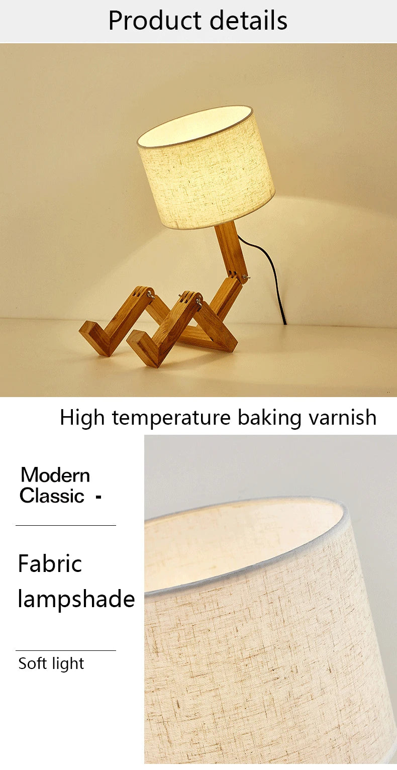 🔥 Special Hot Sale OFF 50% Wooden Lamp 3 Colors 🔥