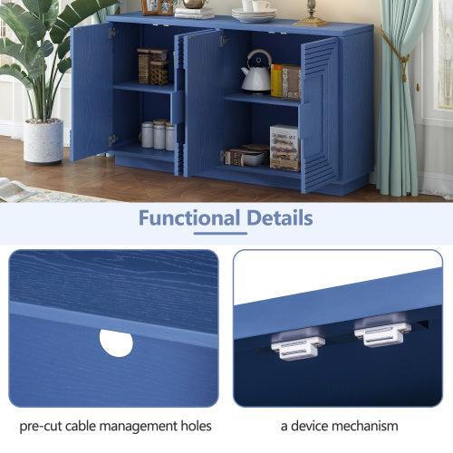 4-sided solid wood wardrobe
