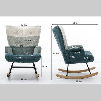 Modern patchwork chairs