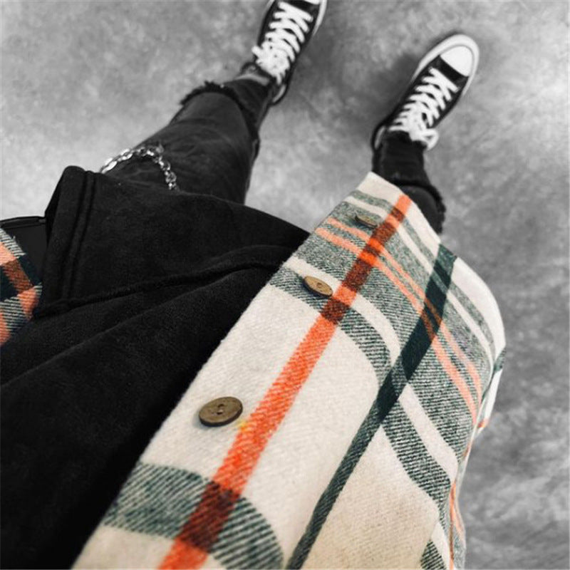 🍁 Comfort & Style for Autumn-Winter – The Thick Plaid Shirt you need! 🍂