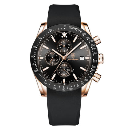 Multifunctional Waterproof Luminous Men's Watch