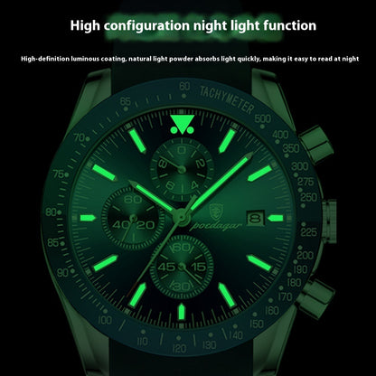Multifunctional Waterproof Luminous Men's Watch