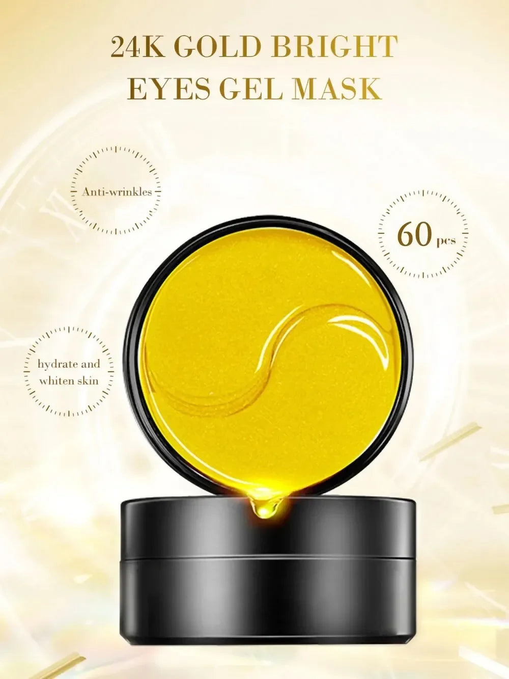 👁️‍🗨️ Gel Eye Patches – Fresh Eyes, Radiant Complexion!