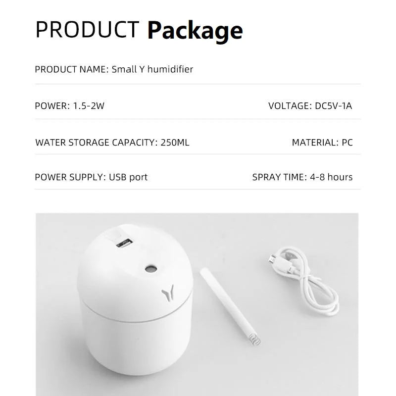 🌿 LED Aroma Diffuser & Humidifier