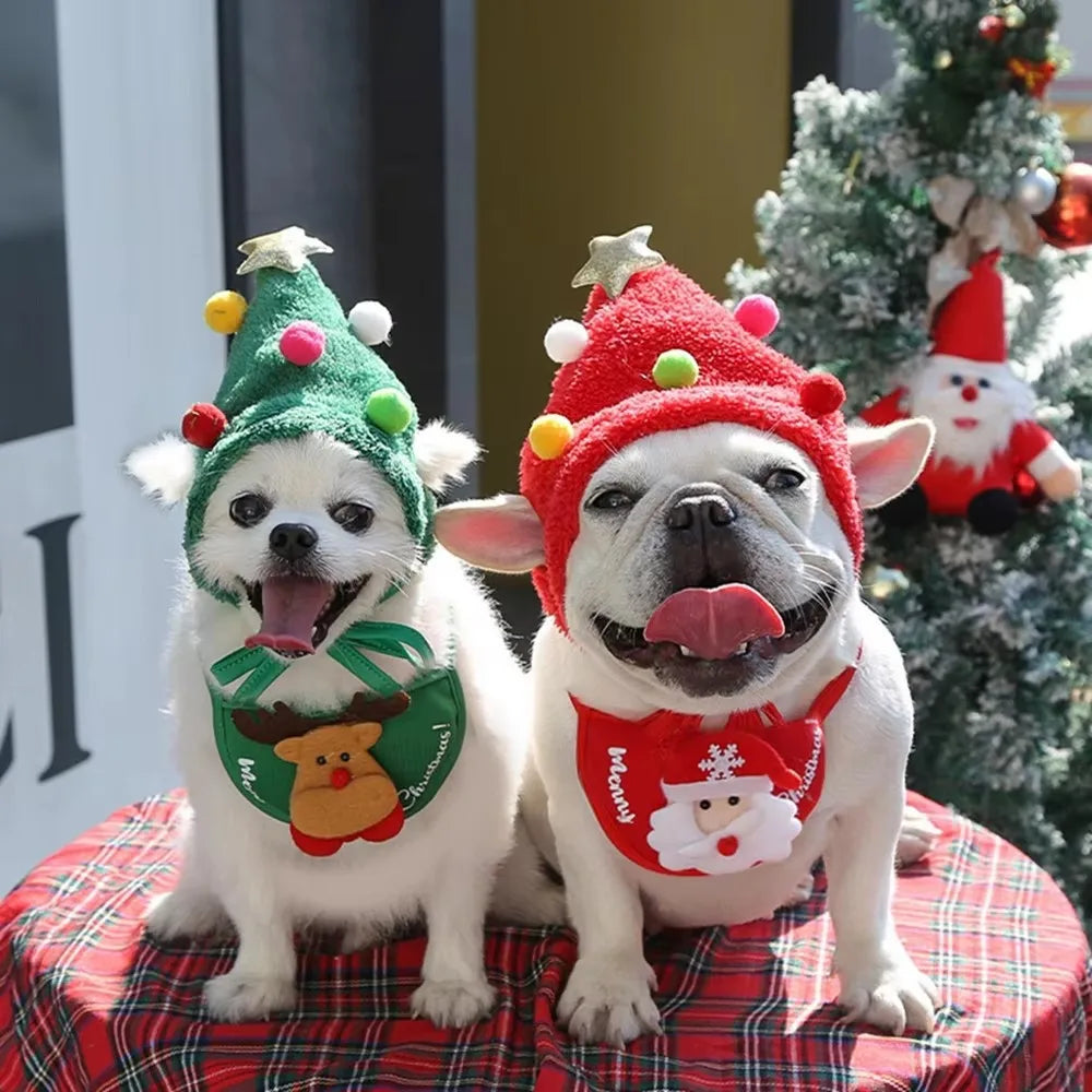 🔥Special Hot Sale OFF 50% Adorable Christmas Tree Pom-Pom Hat