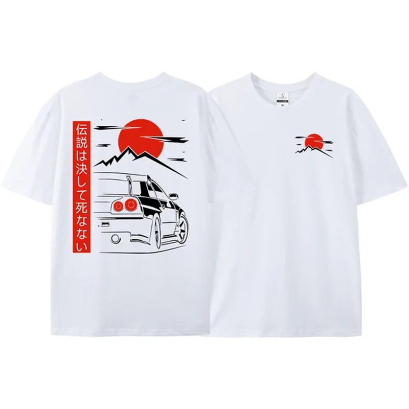 🏁 MEN'S T-SHIRT - JDM LEGEND GTR R34 🏎️