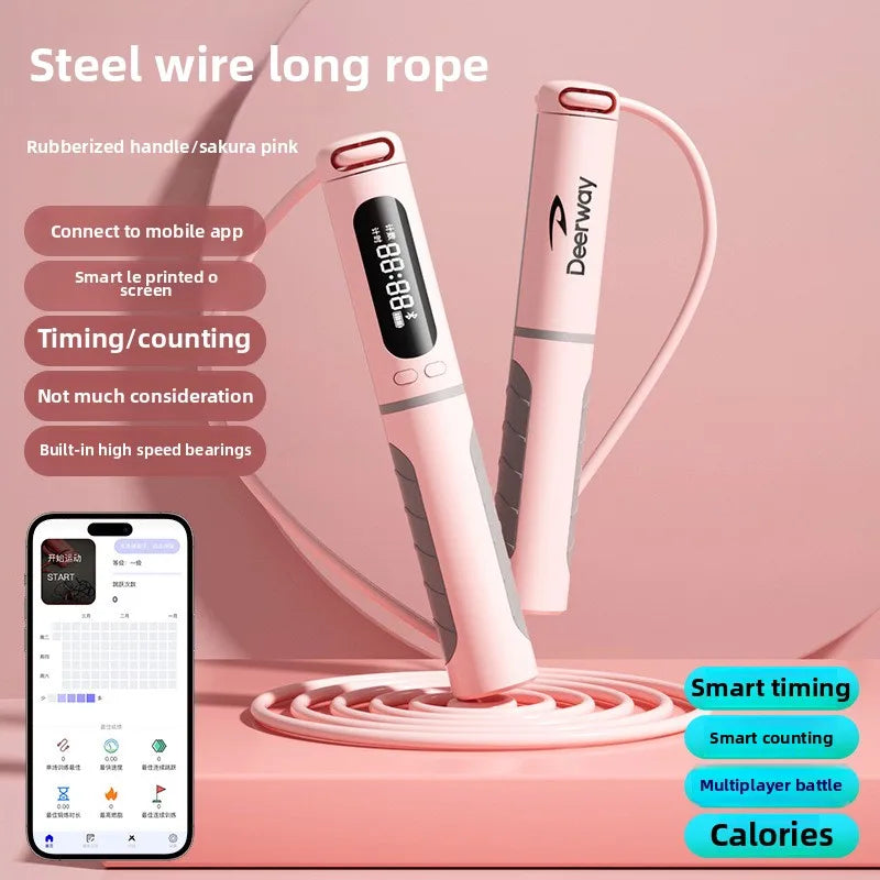 🏃‍♂️ Smart Jump Rope - Your Cardio Coach in the Hand!