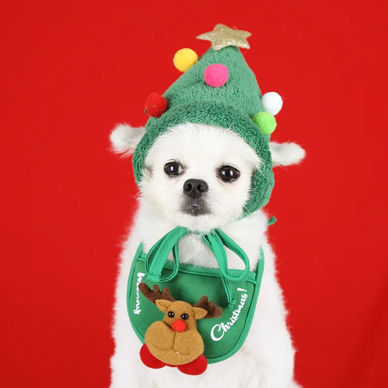 🔥Special Hot Sale OFF 50% Adorable Christmas Tree Pom-Pom Hat