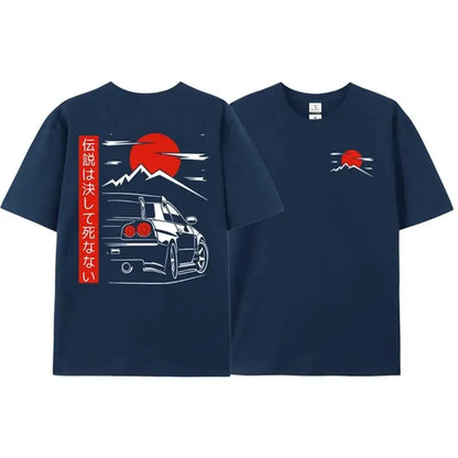 🏁 MEN'S T-SHIRT - JDM LEGEND GTR R34 🏎️