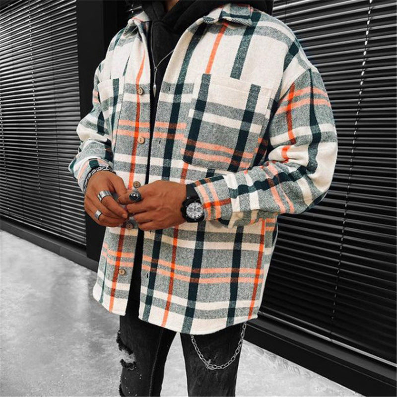 🍁 Comfort & Style for Autumn-Winter – The Thick Plaid Shirt you need! 🍂