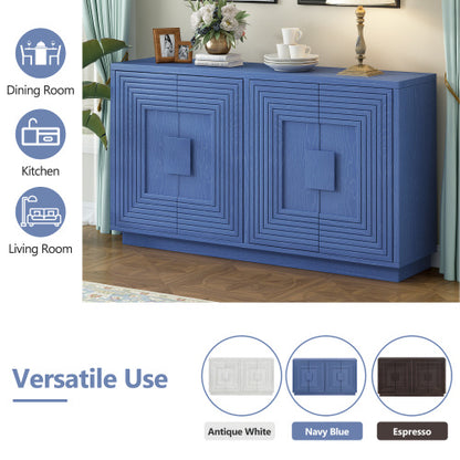 4-sided solid wood wardrobe